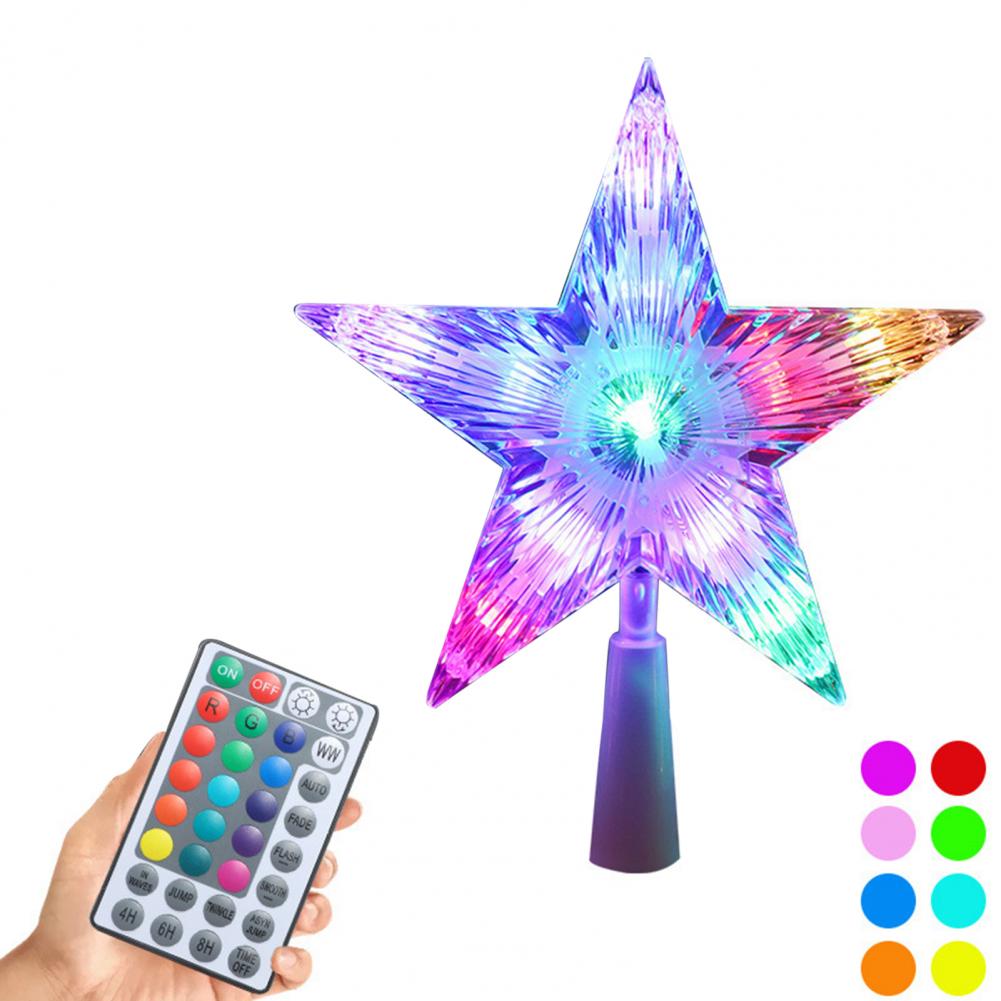 زينة شجرة عيد الميلاد النجمية  - مراجعة Star Tree Topper وسعره