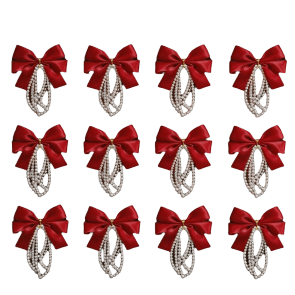 مجموعة من 12 قطعة من أقواس شجر - مراجعة Gift Box Wrap Set وسعره