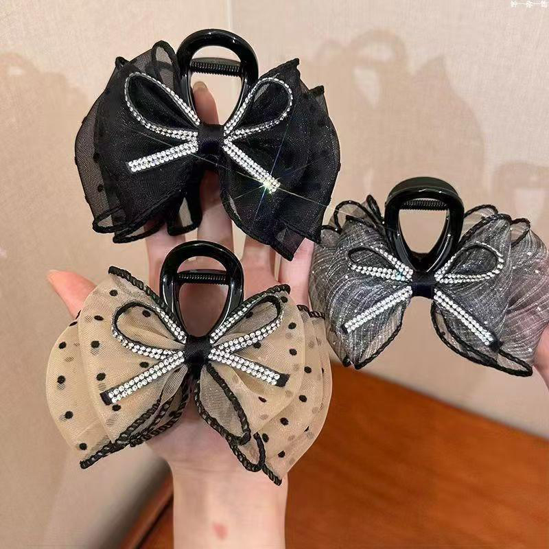 مشابك شعر جديدة أنيقة بتصميم ش - مراجعة Ribbon Bow Gift وسعره