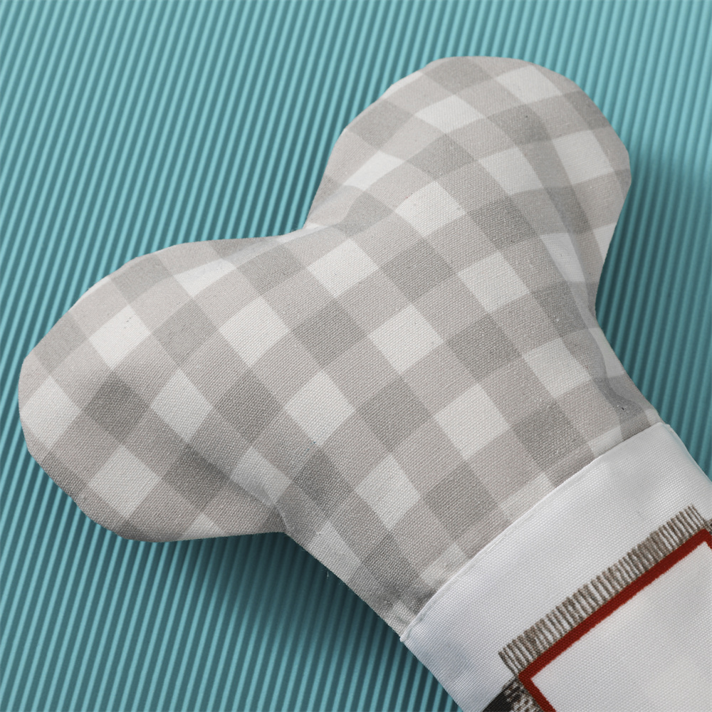 جوارب منقوشة للكريسماس للحيوان - مراجعة Christmas Stocking Hanging وسعره