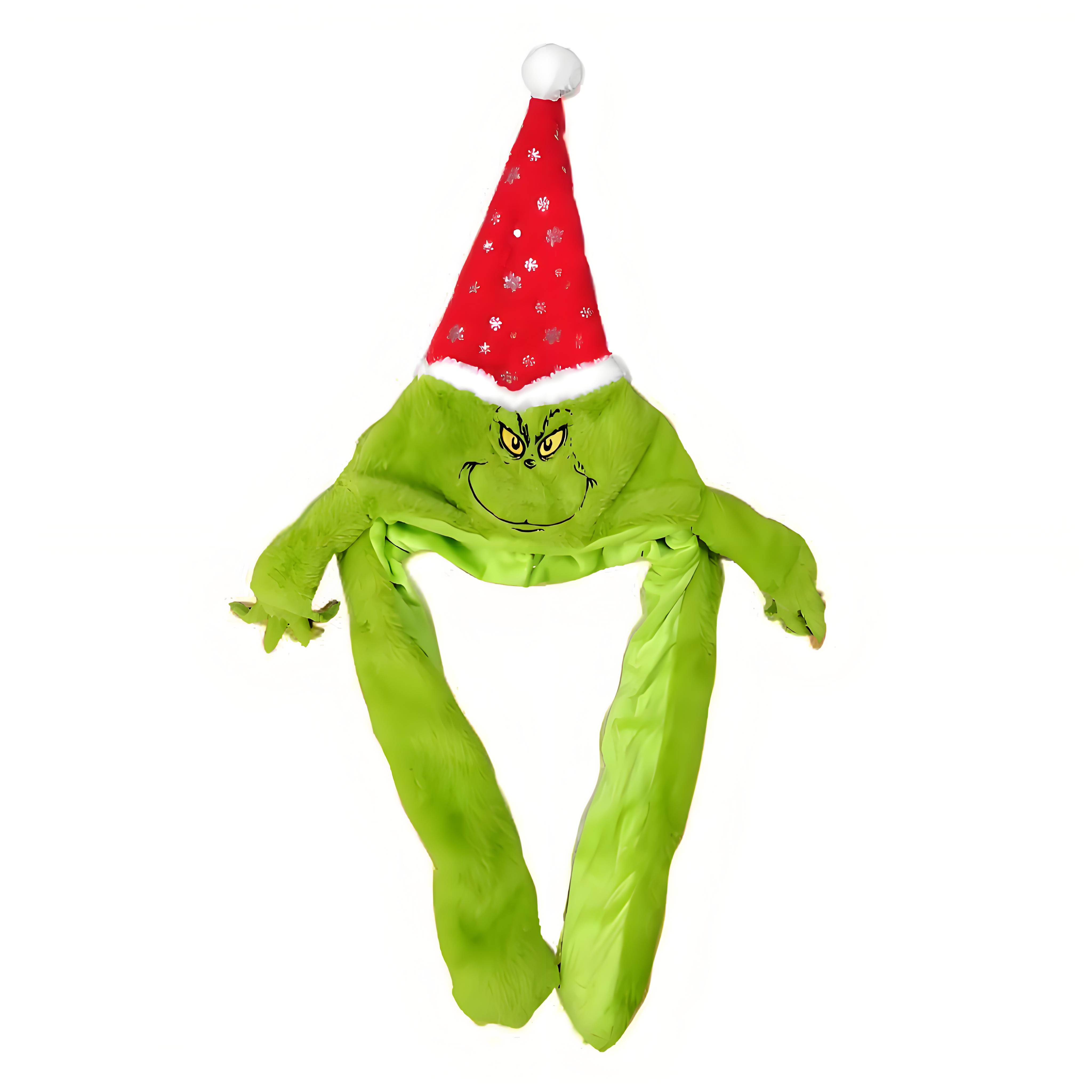 أفخم Grincese قبعة قبعة وشاح ع - مراجعة Santa Hat Plush وسعره