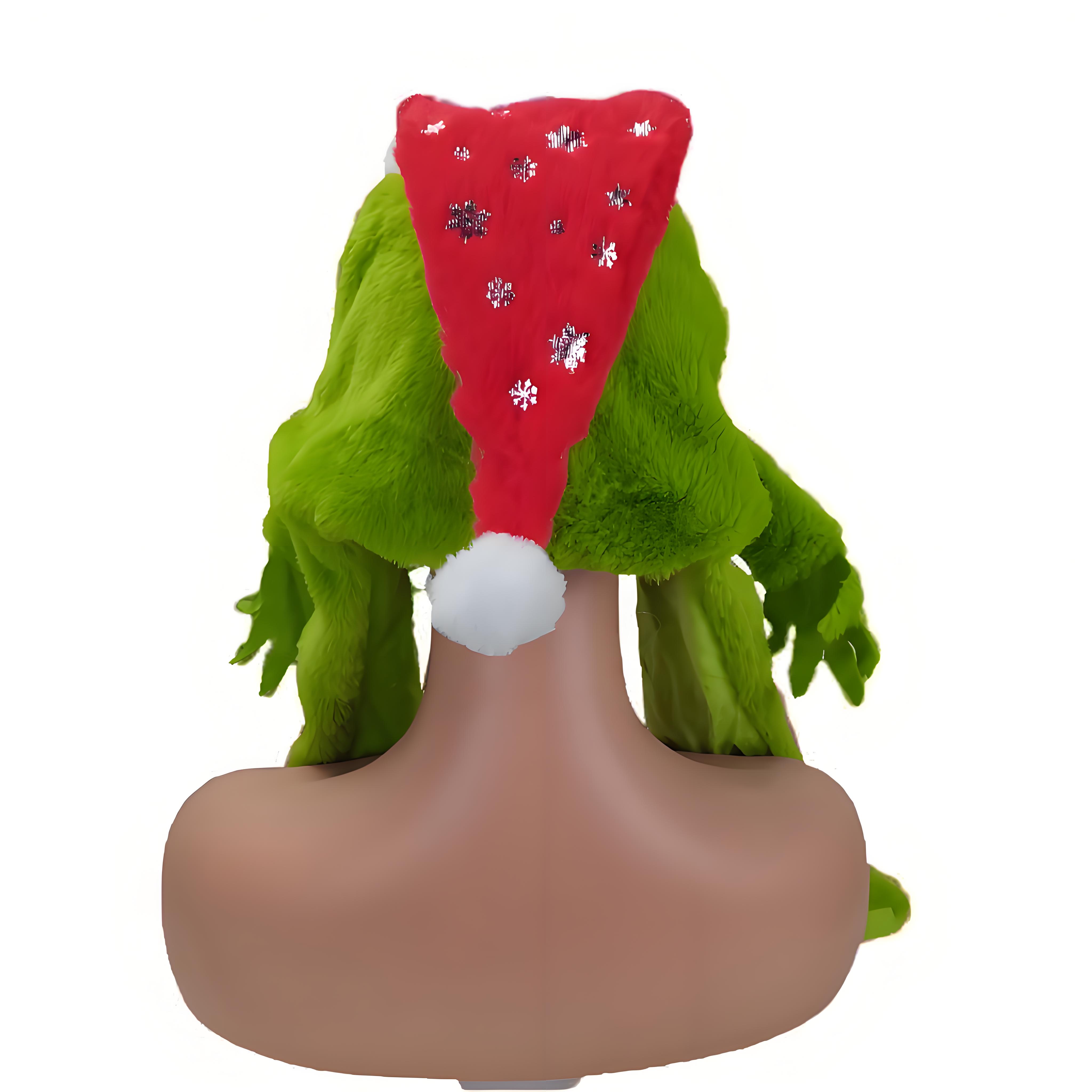 أفخم Grincese قبعة قبعة وشاح ع - مراجعة Santa Hat Plush وسعره