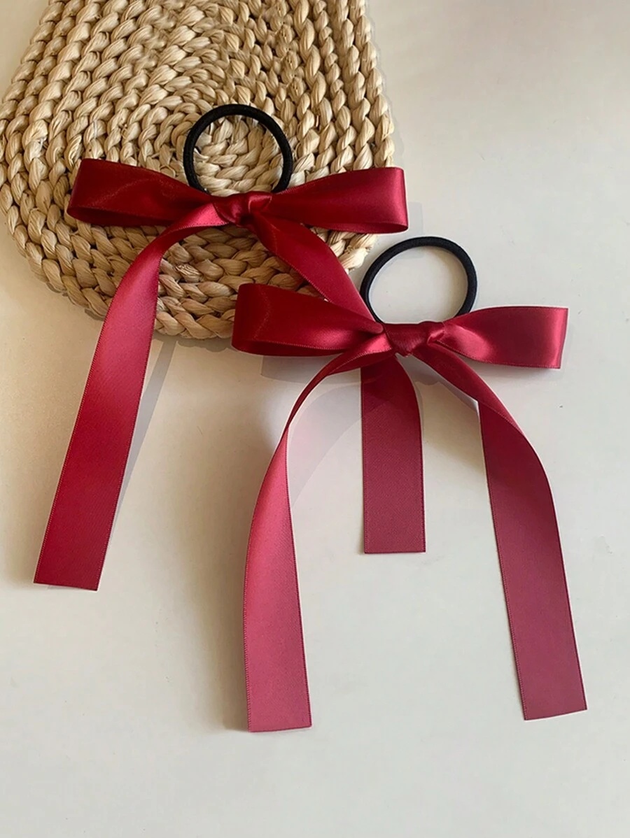قطعتان/مجموعة من إكسسوارات الش - مراجعة Ribbon Bow Gift وسعره