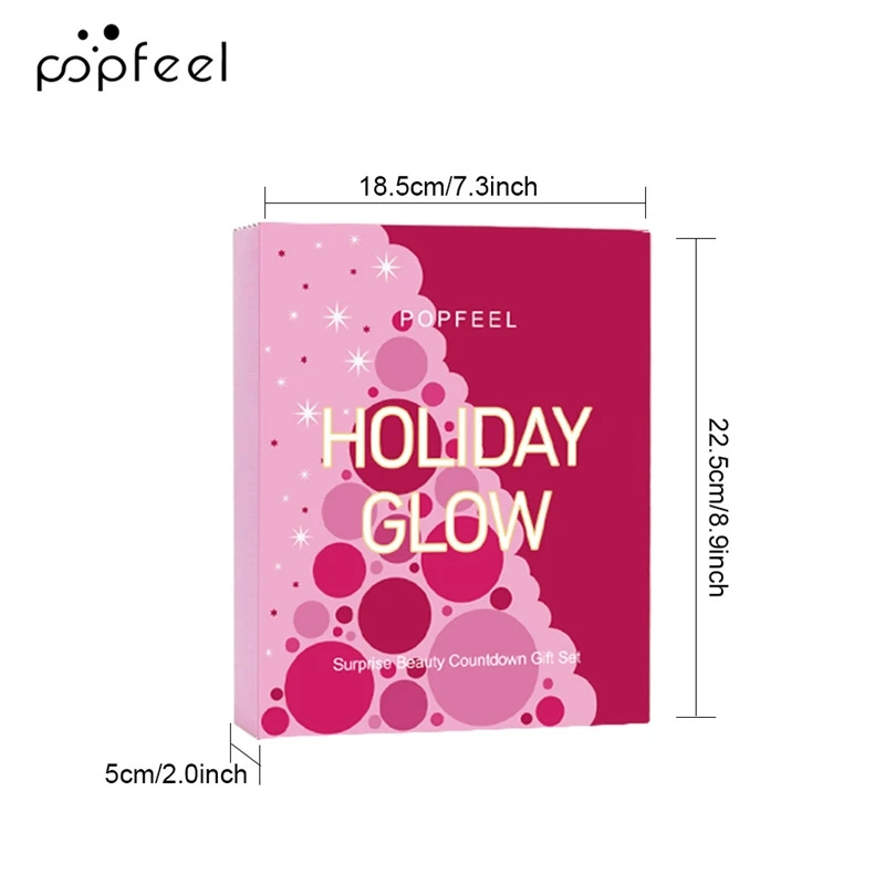 مجموعة مكياج عيد الميلاد للعد  - مراجعة Advent Calendar Gift وسعره