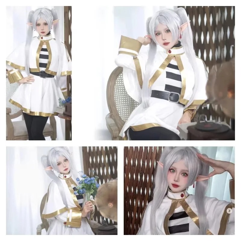 مجموعة أزياء Sousou No Frieren - مراجعة Elf Costume Christmas وسعره