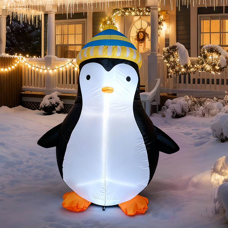 نموذج بطريق قابل للنفخ بطول 1. - مراجعة Christmas Lights Outdoor وسعره