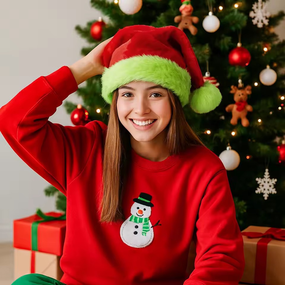 قبعة سانتا كلوز للعيد المجيد م - مراجعة Santa Hat Plush وسعره